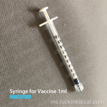 Suntikan suntikan vaksin covid 1ml